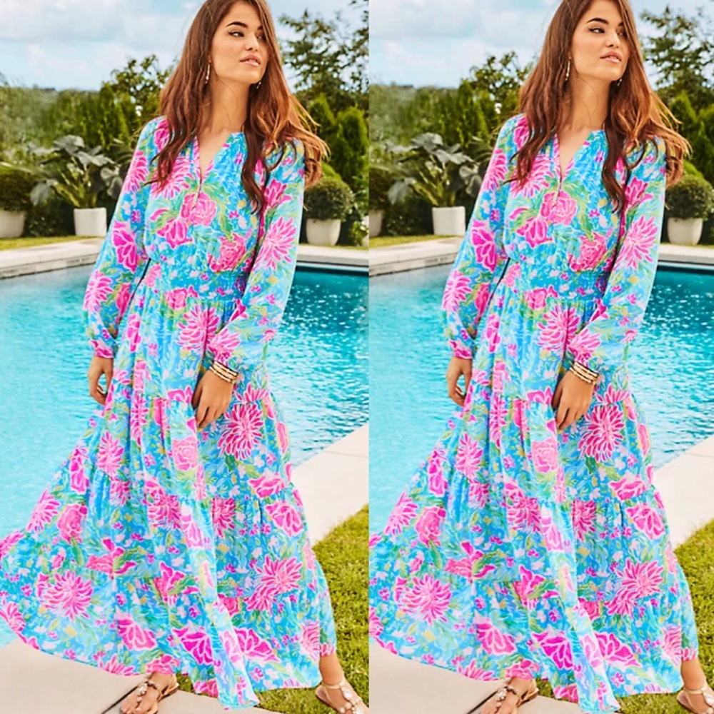 Lilly Pulitzer Pauline  maxi dress size M, NWT